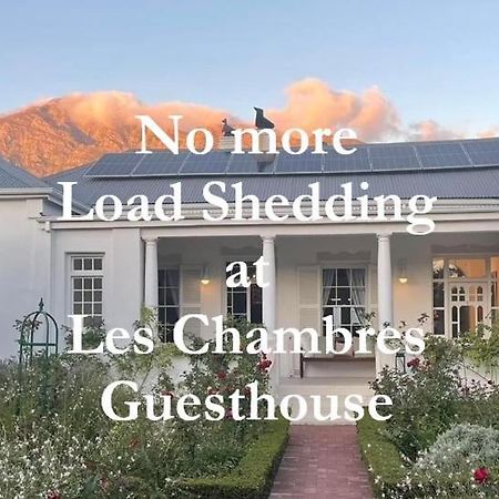 Les Chambres Guest House Franschhoek Exterior photo